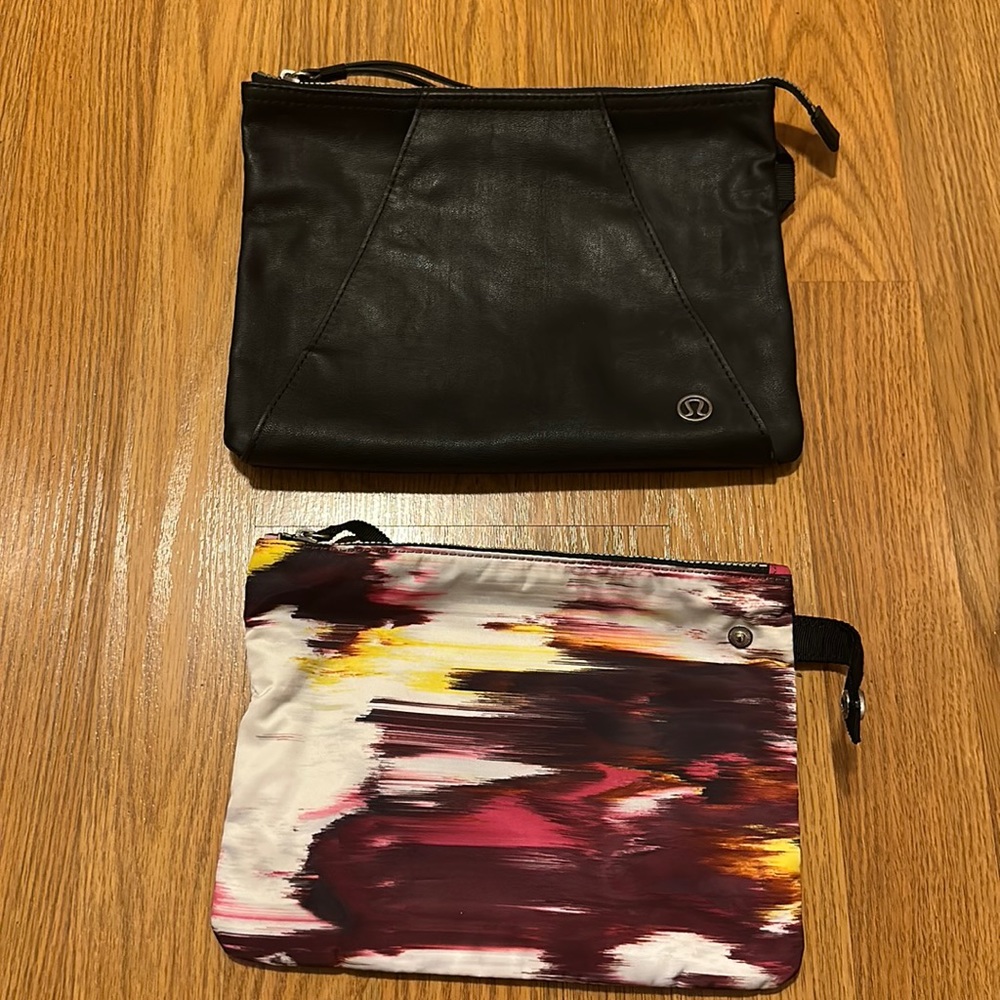 Never used Lululemon double wristlet